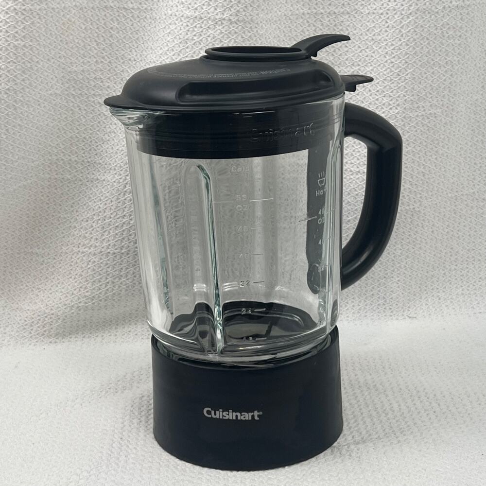 Cuisinart SBC-1000 Blend & Cook Soup Maker Glass Jar Blade Lid Assembly